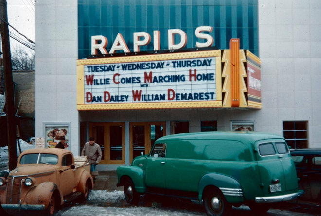 Rapids Theatre - From Al Johnson